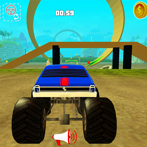 Monster Truck Racing Hero 3D Logo