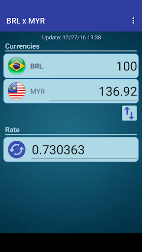 Android application Brazil Real Malaysian Ringgit screenshort