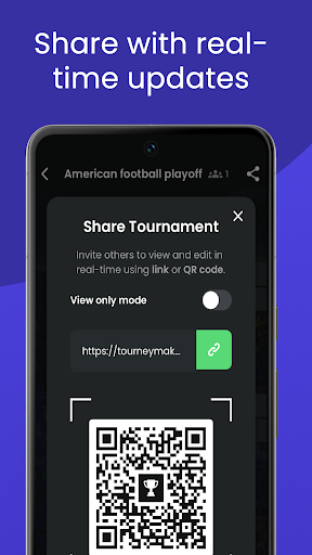 Screenshot of Tourney - Tournament Maker App