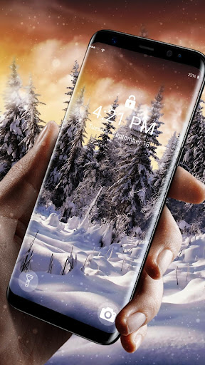 Winter Snow APUS Live Wallpape