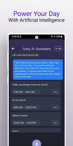 Noty - Daily Planner Screen 3