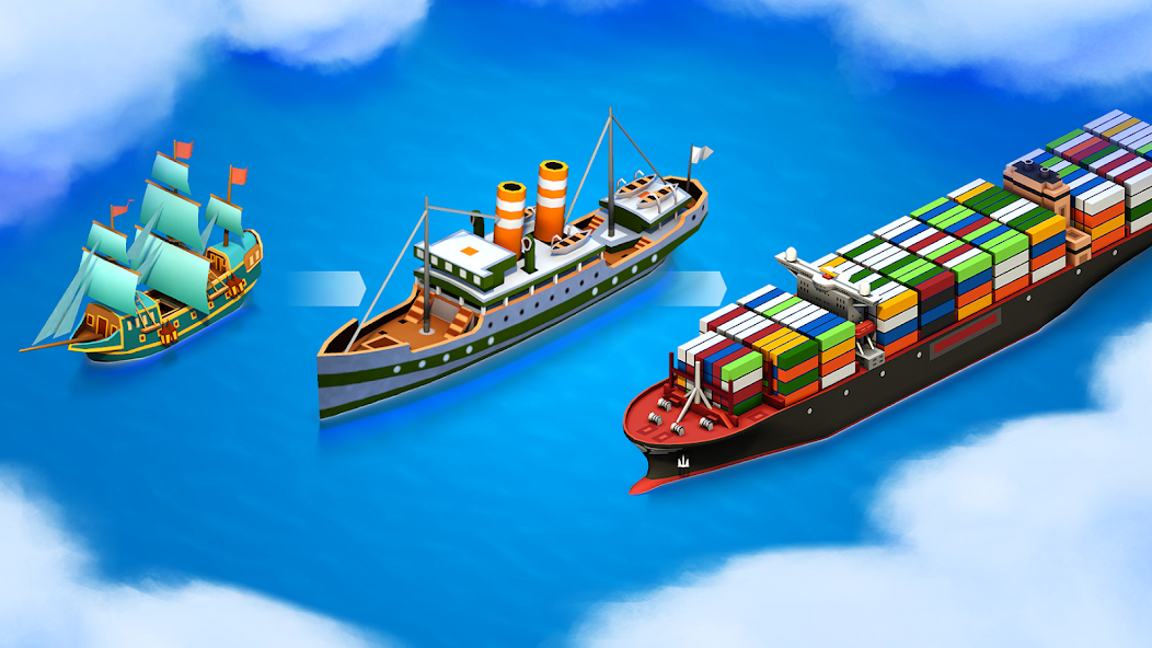 Sea Port: Cargo Boat Tycoon banner