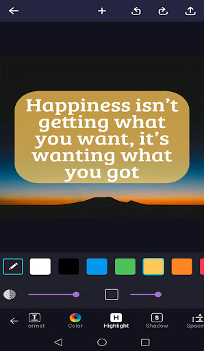 qoutes on photo Screen 2