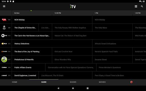 Screenshot of GPC iTV