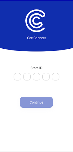 Android application Cart Connect screenshort