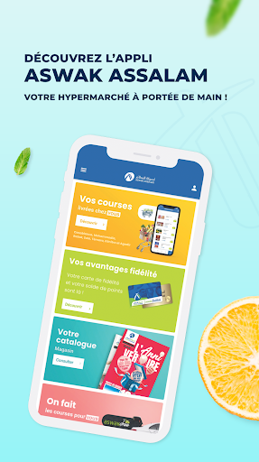Android application Aswak Assalam screenshort