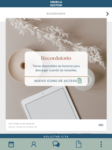 Orden y Gestión Screen 3