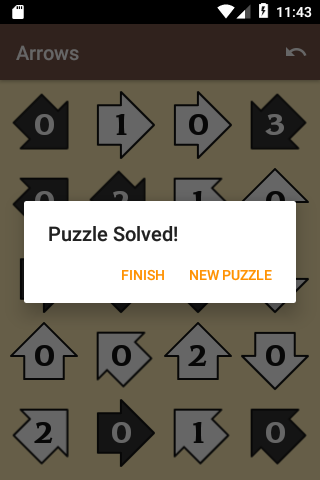 Arrow Puzzles Screen 3