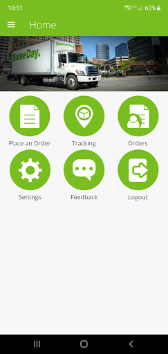SameDay Screen 2