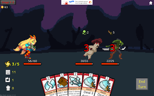 Unitychan Card Combat Screen 3