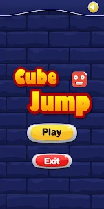 Bouncy Cube Jump