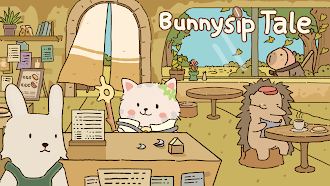Game screenshot Bunnysip Tale-Casual Cute Cafe mod apk