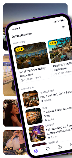 Android application Wanna Date Ideas: Swipe & Love screenshort