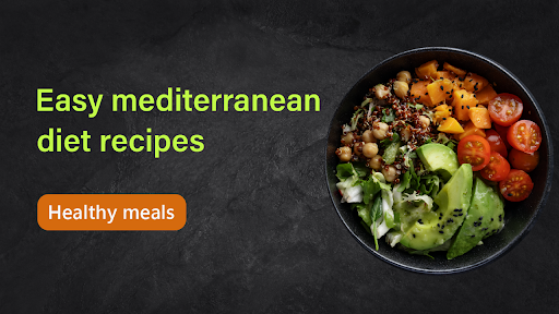 Android application Mediterranean Diet Recipes screenshort