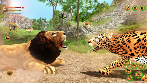 Lion Simulator Attack 3d Wild Lion Games  screenshots 6
