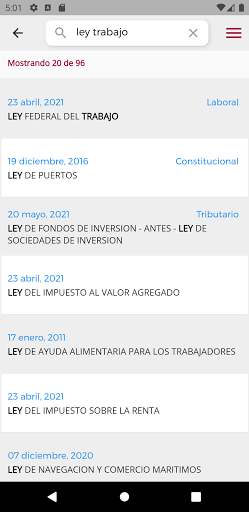 Textos Legales Básicos México Screen 3