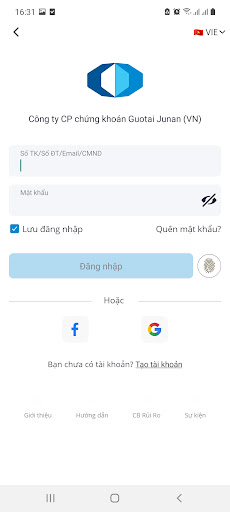 Android application GTJAS Mobile screenshort
