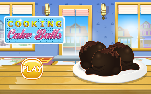 Android application Chocolate Cake Balls Cooking screenshort