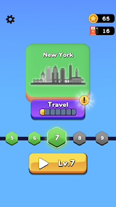 Travel Game - Logic Puzzle