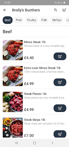 Brolly’s Butchers Screen 2