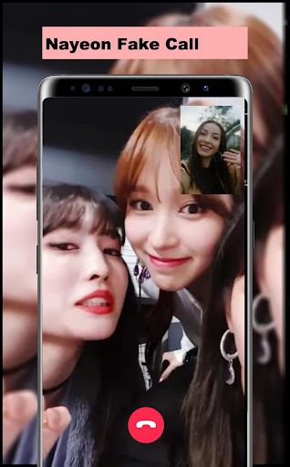 Nayeon Fake Call Screen 2