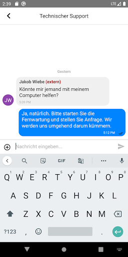 SeneCura Messenger Screenshot 3 - AppWisp.com
