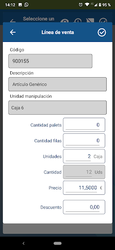 Android application dsWinMob screenshort