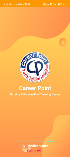 Android application Career Point - By Randhir sir screenshort