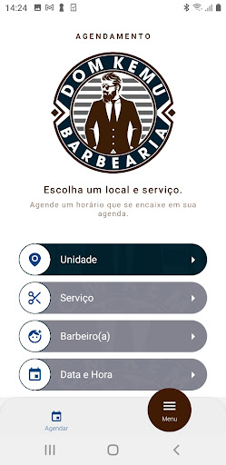 Android application DOM KEMU screenshort