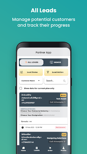 Techjockey Partner App Screen 2