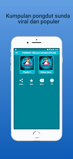 Android application Pongdut Terlalu Sayang Offline screenshort