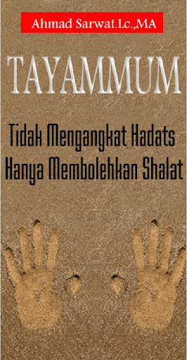 Android application Tayammum Oleh Ahmad Sarwat, Lc screenshort