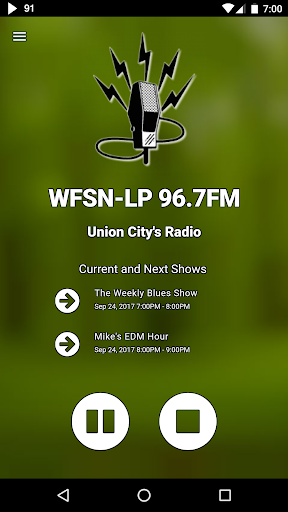 Android application WWUC-LP 96.7FM Player - TheMix screenshort