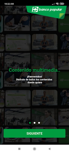 Android application Mas conectados screenshort