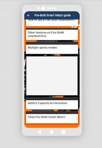 Fire-Boltt smartwatch app guid