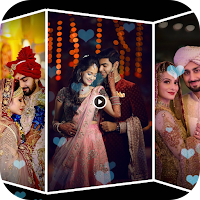 Wedding Heart Effect : Photo Video Maker