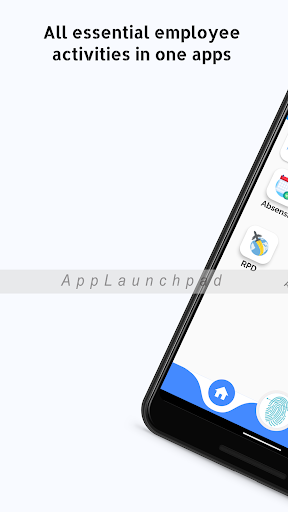 Android application B Works Indovisual HRIS screenshort