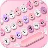 Pink Candy Color Keyboard Background icon