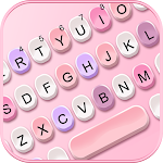 Pink Candy Color Keyboard Background Apk