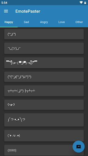 EmotePaster - Copy and Paste P Screen 2