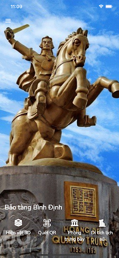 Android application Bảo tàng Bình Định screenshort
