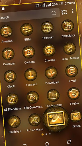 Glass Bokeh Water Drop Theme Screen 2