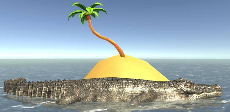 Crocodile Simulator Beach Hunt
