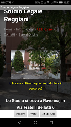 Studio Legale Reggiani Screen 2