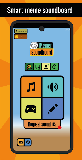 Android application IMemer - Meme soundboard screenshort