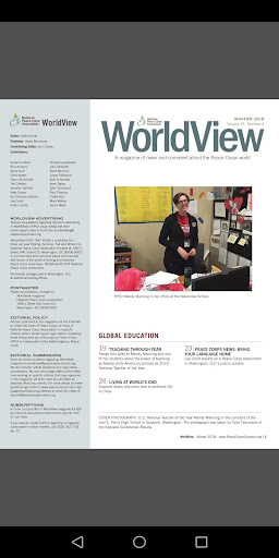 WorldView Magazine Screen 2