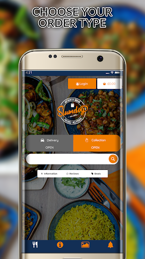 Android application Slumdog Delivered Edinburgh screenshort