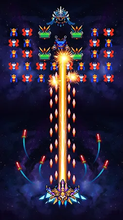 Game screenshot ファルコン: クラシック宇宙インベーダーアーケードゲーム hack