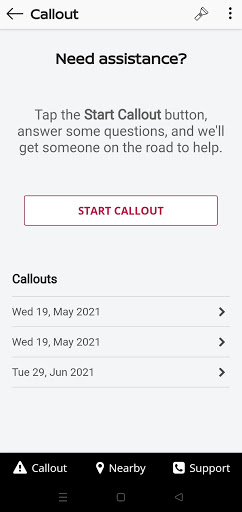 Nissan Assist Screen 2