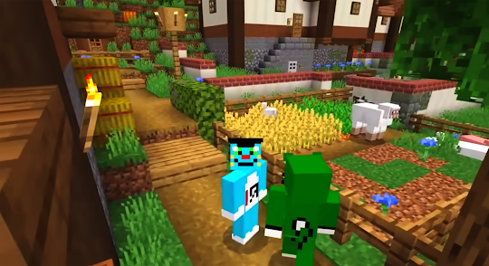 Oggy Cockroaches MCPE Skins